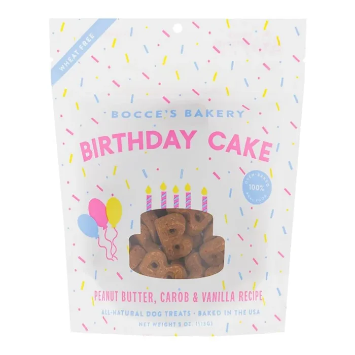 Bocce’s Bakery Birthday Cake Dog Treats 5oz