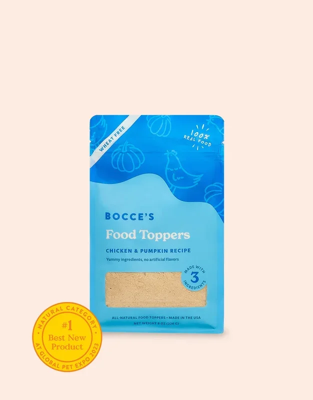 Bocce’s Bakery Chicken & Pumpkin Food Topper