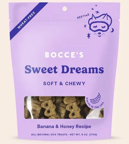 Bocce’s Bakery Dailies Soft & Chewy Sweet Dreams 6 oz Bag