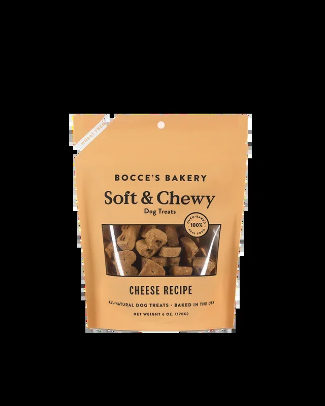 Bocce’s Bakery Soft & Chewy Cheese Dog Treats 6oz