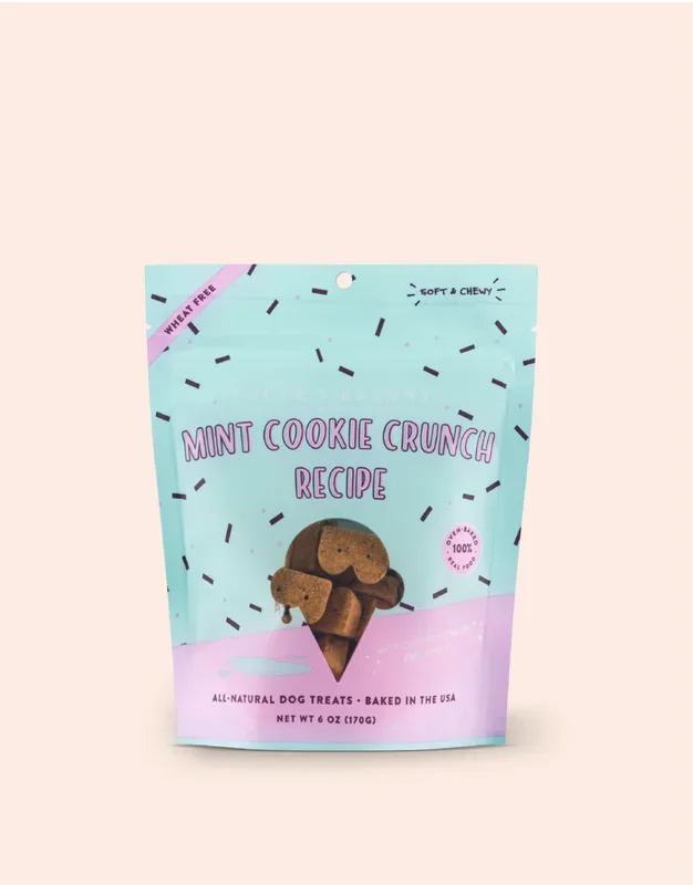 Bocce’s Mint Cookie Crunch Soft & Chewy Treats