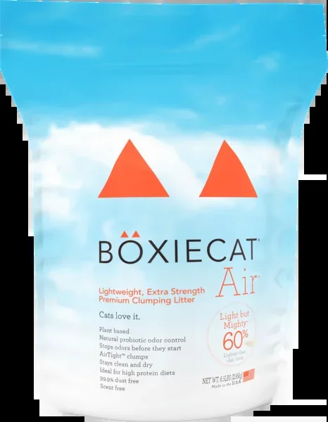 Boxiecat Air™ Lightweight Extra Strength Premium Clumping Litter