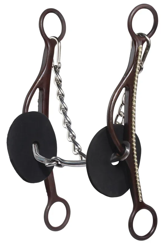 Brittany Pozzi Long Gag Smooth Snaffle Bit