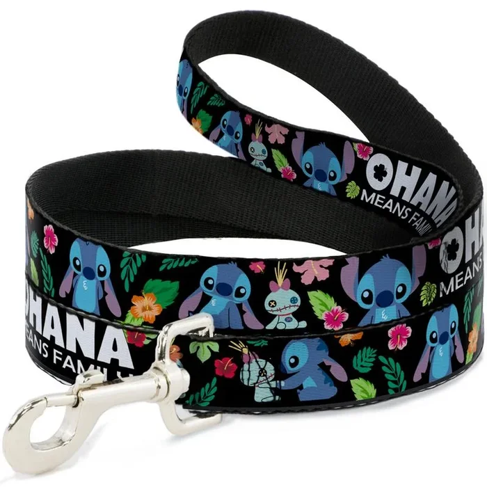 Buckle Down – Dog Leash Ohana Means Family, Lilo and Stich