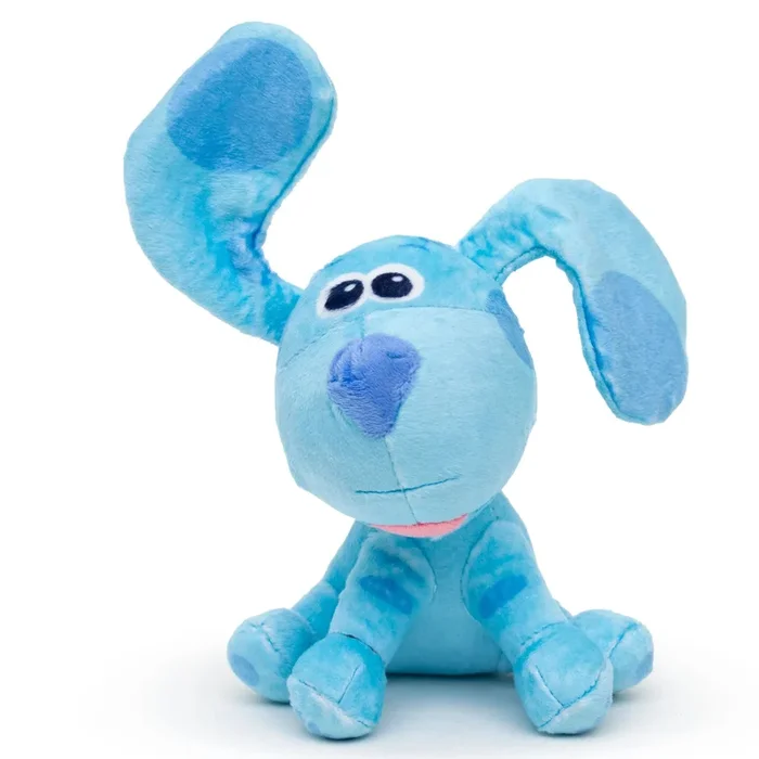 Buckle Down – Dog Toy Plush Squeaker Blue’s Clues Full Body Sitting Pose
