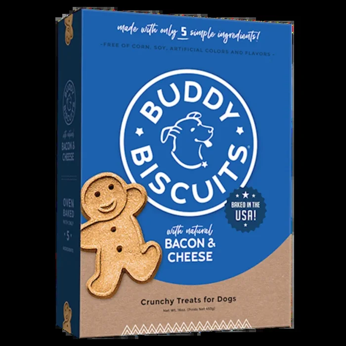 Buddy Biscuits – Dog Dog Bacon & Cheese