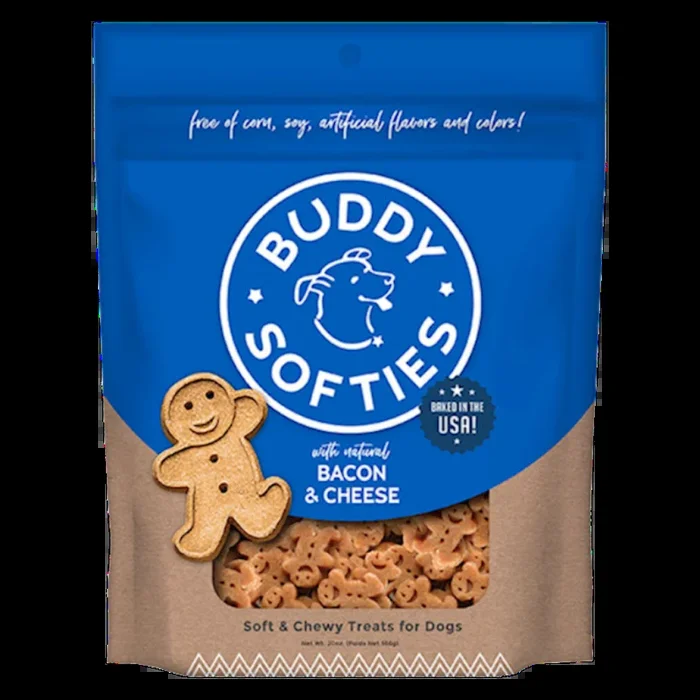Buddy Biscuits – Dog Soft & Chewy Bacon & Cheese