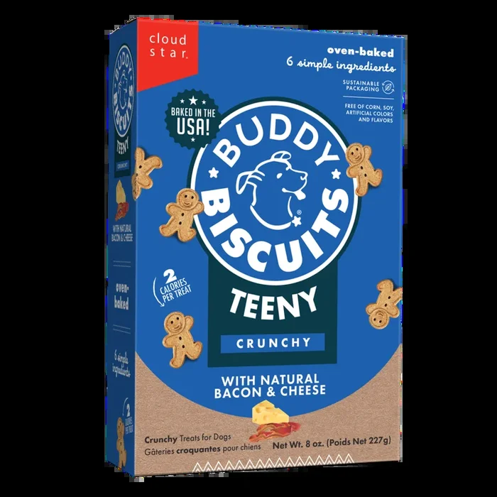 Buddy Biscuits – Dog Teeny Bacon & Cheese