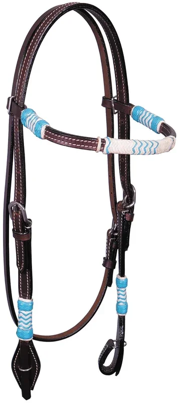 Buffalo Leather Sante Fe Browband Headstall, Full Size