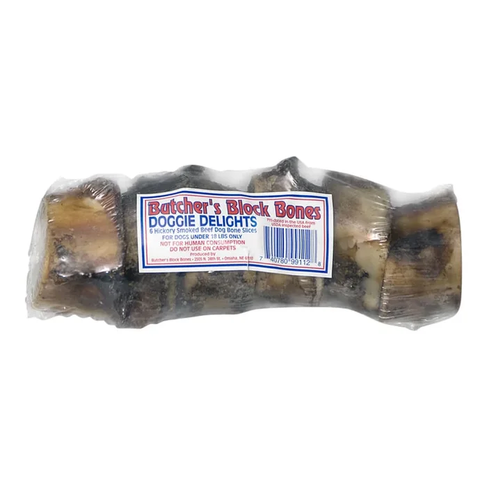 Butcher’s Block Bones – Doggie Delights, 6 bones