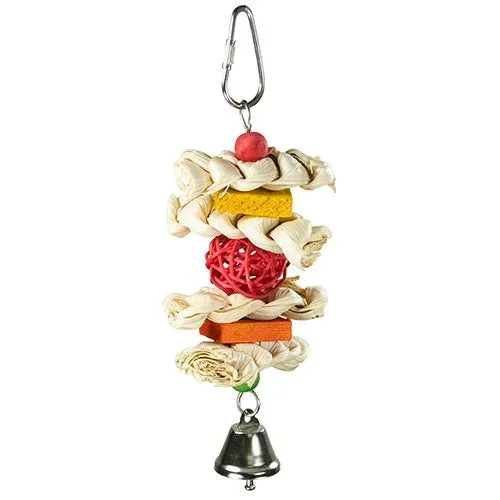 Caitec – Bird Toy Corn Husk ‘N VineBall