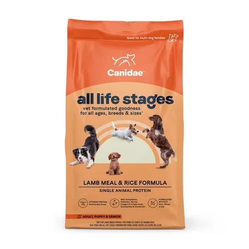Canidae All Life Stages Dry Dog Food, Lamb Meal and Rice