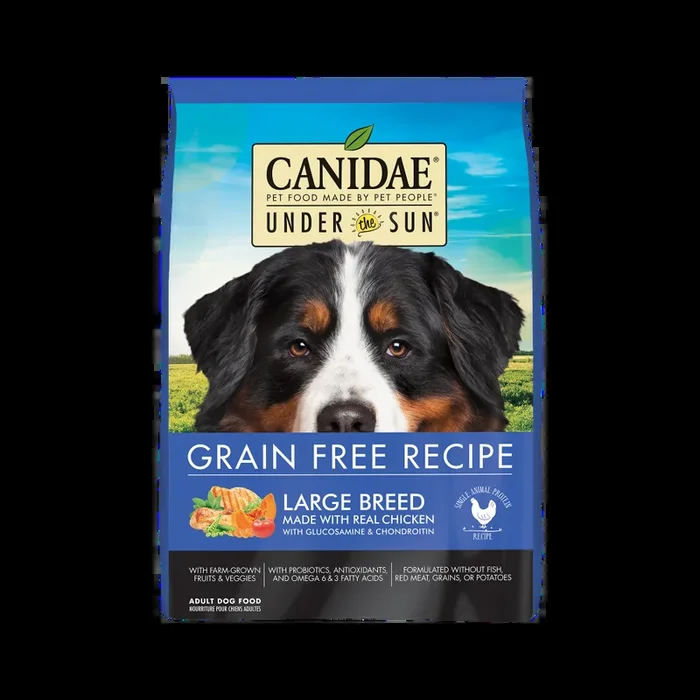 Canidae Under The Sun Grain Free Large Breed Chicken Recipe Dry Dog Food