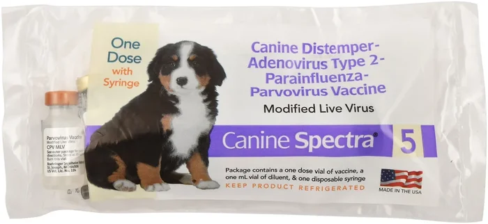 Canine Spectra 5 Dog Vaccine (5 Way Puppy Shot)