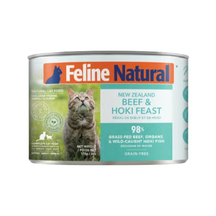 Canned Cat Food – Beef & Hoki Feast