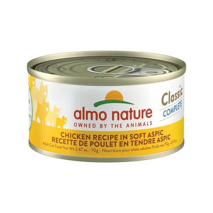 Canned Cat Food – Classic Complete – Chicken Recipe in Soft Aspic – Adult