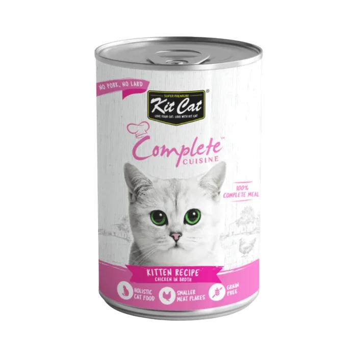 Canned Cat Food – Complete CUISINE – Chicken In Broth Kitten Recipe – 150 g