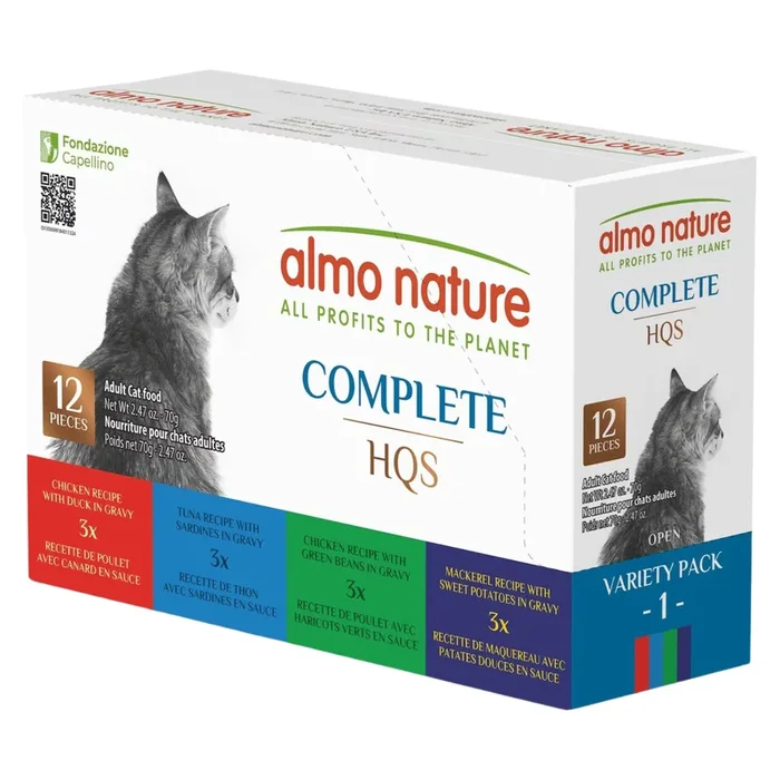 Canned Cat Food – Complete HQS – Variety Pack 1 – Adult