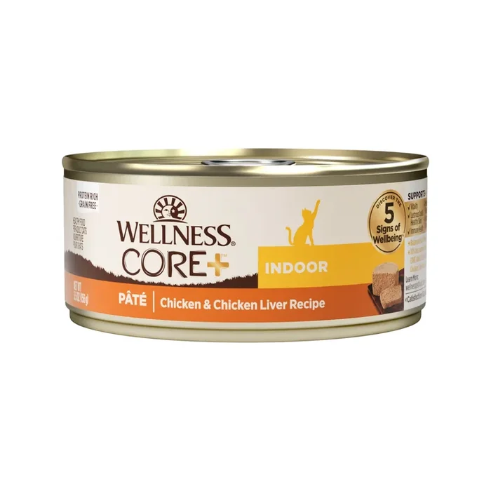 Canned Cat Food – CORE+ Pâté – INDOOR Chicken & Chicken Liver Recipe