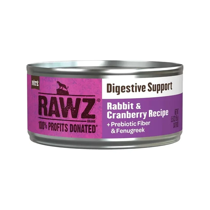Canned Cat Food – Digestive Support – Rabbit & Cranberry Pâté