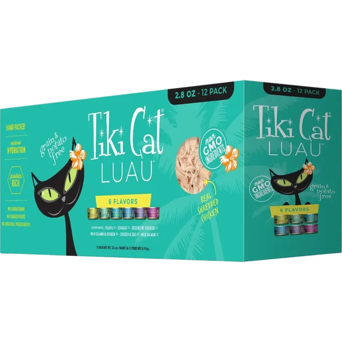 Canned Cat Food – LUAU – Variety Pack