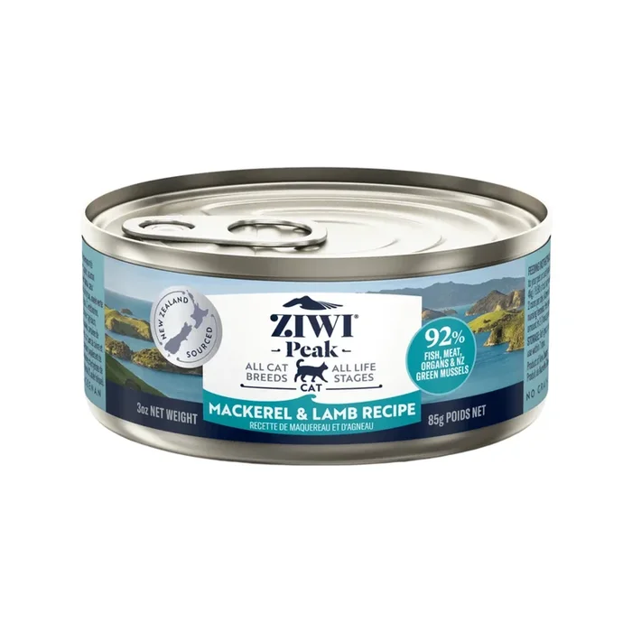 Canned Cat Food – Mackerel & Lamb Recipe
