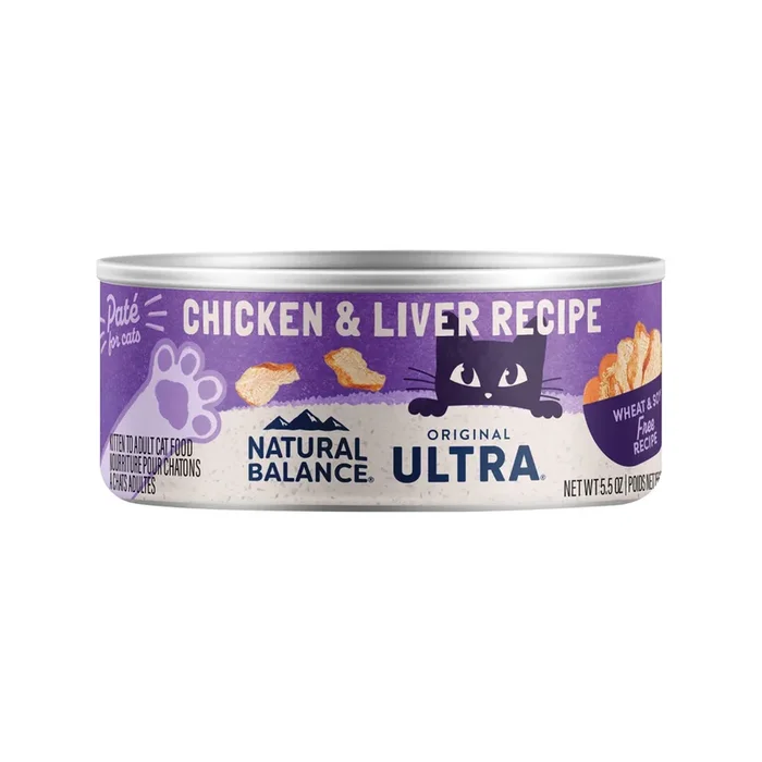 Canned Cat Food – ORIGINAL ULTRA – Chicken & Liver Recipe Paté – 5.5 oz