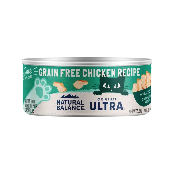 Canned Cat Food – ORIGINAL ULTRA – Grain Free Chicken Recipe Paté – 5.5 oz