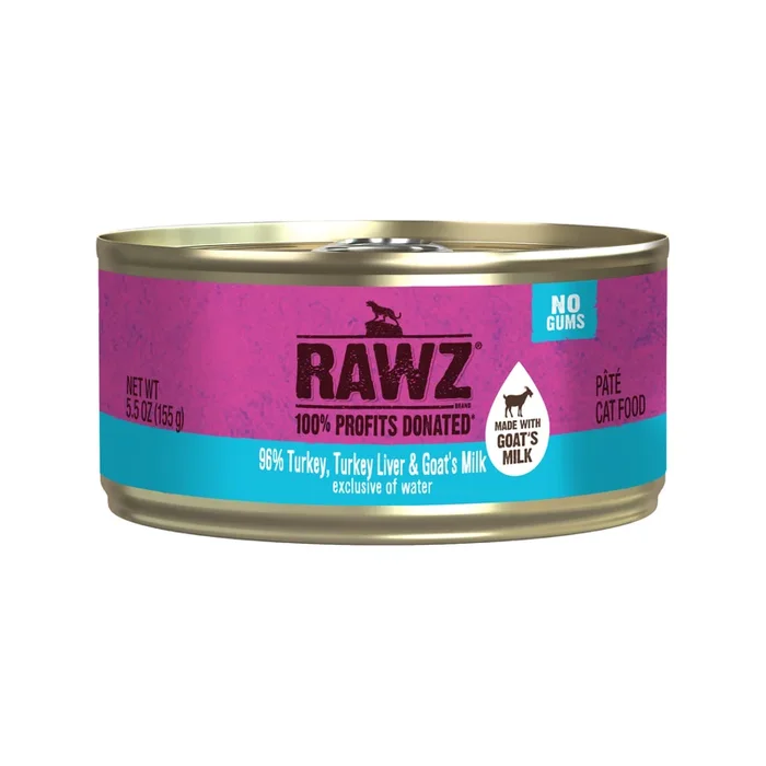 Canned Cat Food – Pâté – 96% Turkey, Turkey Liver & Goat’s Milk