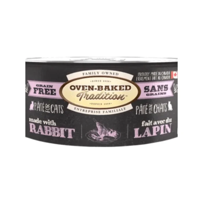 Canned Cat Food – Rabbit Pate – Adult Cats – 5.5 oz