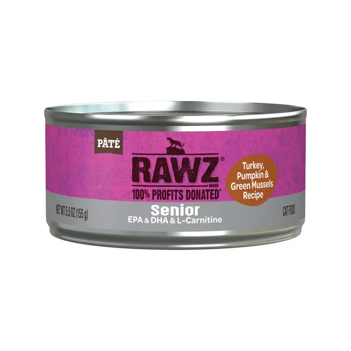Canned Cat Food – Senior – Turkey, Pumpkin & Green Mussels Pâté