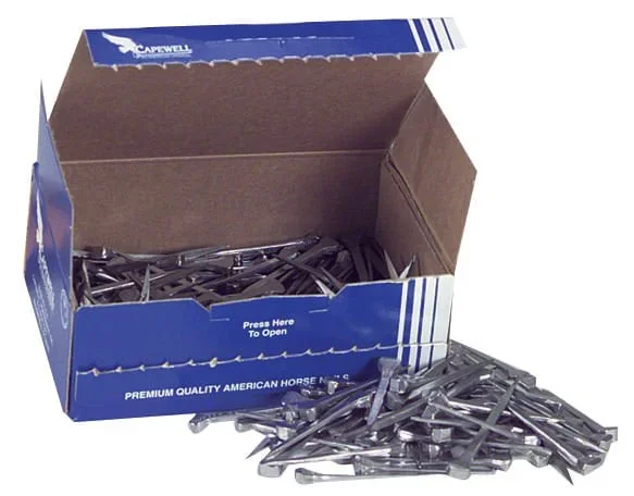 Capewell Classic Head Horse Shoe Nails, Size 5, Box of 250