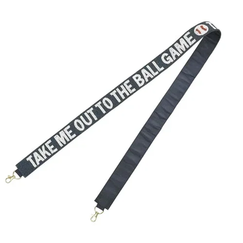 Capri Designs – Beaded Strap – Baseball Take Me Out To The Ballgame