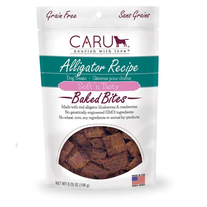 Caru Soft ‘n Tasty Alligator Recipe Bites For Dogs