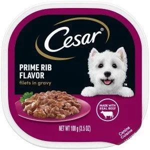 Cesar Prime Rib 3.5oz Tray