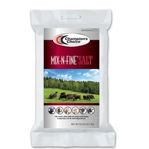 Champion’s Choice Mix-N-Fine Salt 50-LB Bag