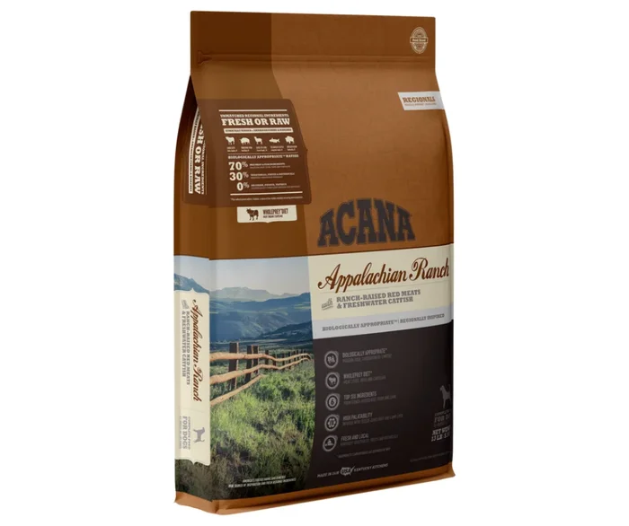 Champion Petfoods Acana – All Dog Breeds, All Life Stages Appalachian Ranch Recipe Dry Dog Food