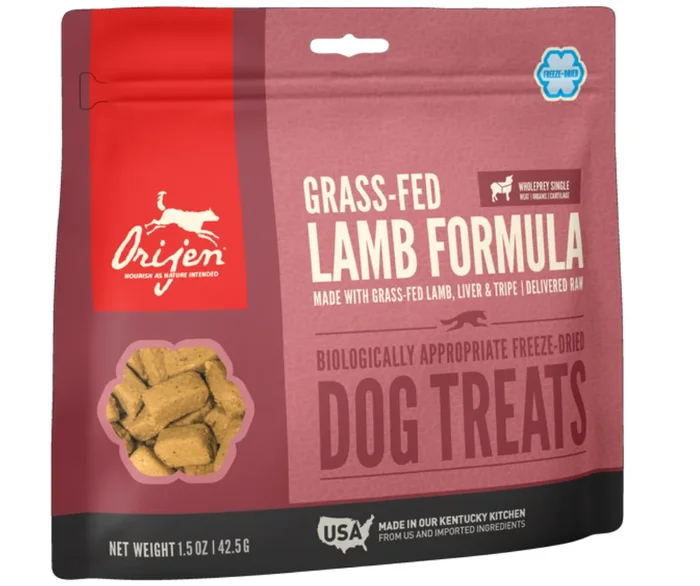 Champion Petfoods Orijen – Freeze Dried Grass-Fed Lamb Recipe Dog Treats