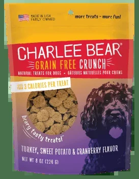 Charlee Bear Bear Crunch Grain Free Turkey Sweet Potato & Cranberry