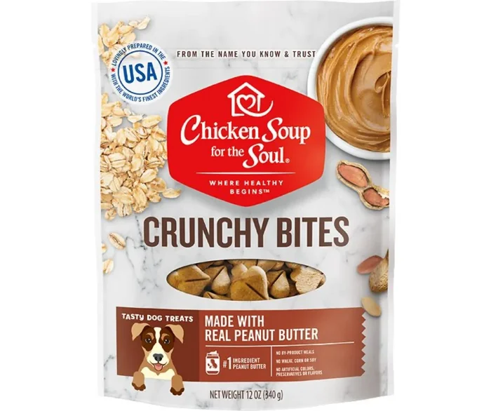Chicken Soup for the Soul – Crunchy Bites Peanut Butter Dog Treats