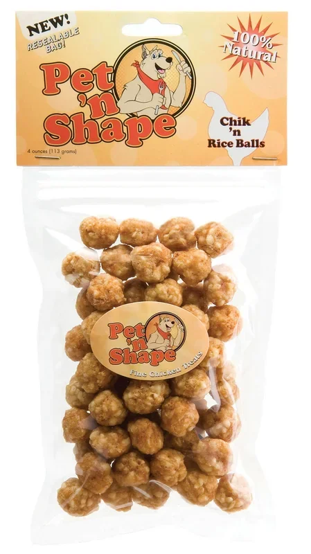 Chik ‘n Rice Balls 100% Natural Crunchy Dog Treat