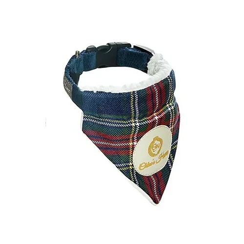 Chloe’s Home Stockholm Warm Bandana for Dogs (Blue)