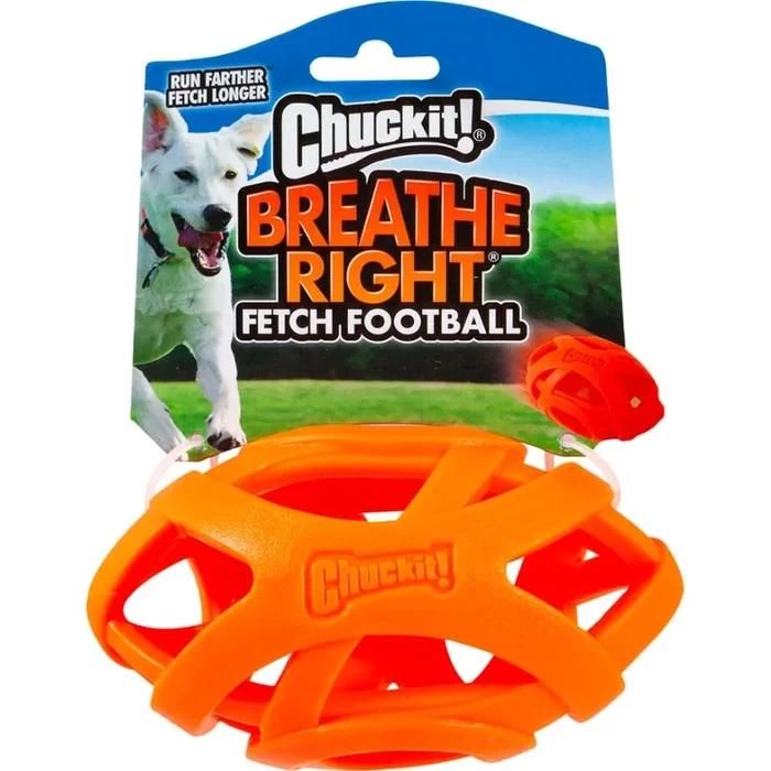 CHUCKIT! BREATHE RIGHT FOOTBALL