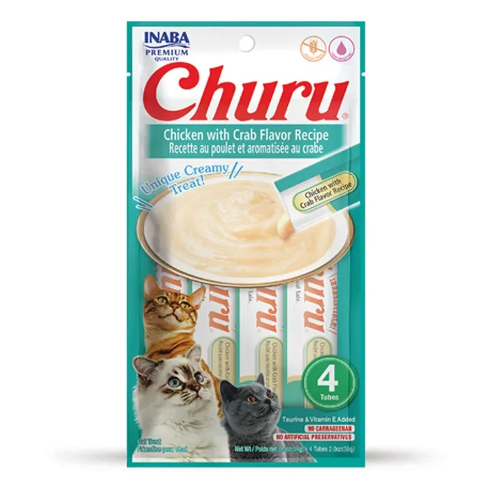 Churu Chicken with Crab 4 Pack