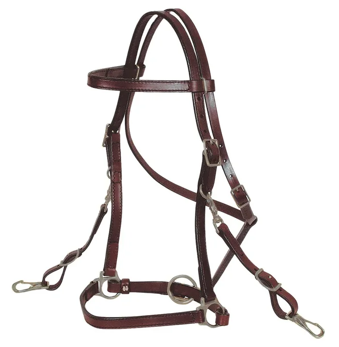 Circle Y 3/4″ Trail Halter Bridle, Full
