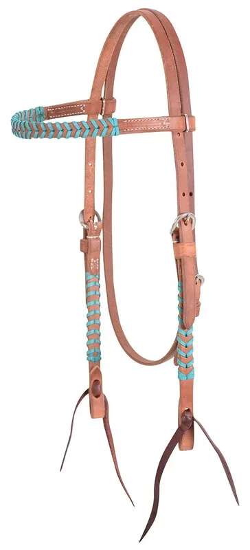 Classic Equine Laced Browband Headstall, Full