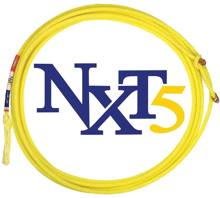Classic NXT5 5-Strand Head Rope – Lightweight Team Roping Rope with Enhanced Tip