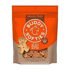 Cloud Star Dog Buddy Grain Free Soft & Chewy Peanut Butter 5oz