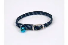 Coastal Li’l Pals Elasticized Safety Kitten Collar Refl Threads Black 5/16X8in