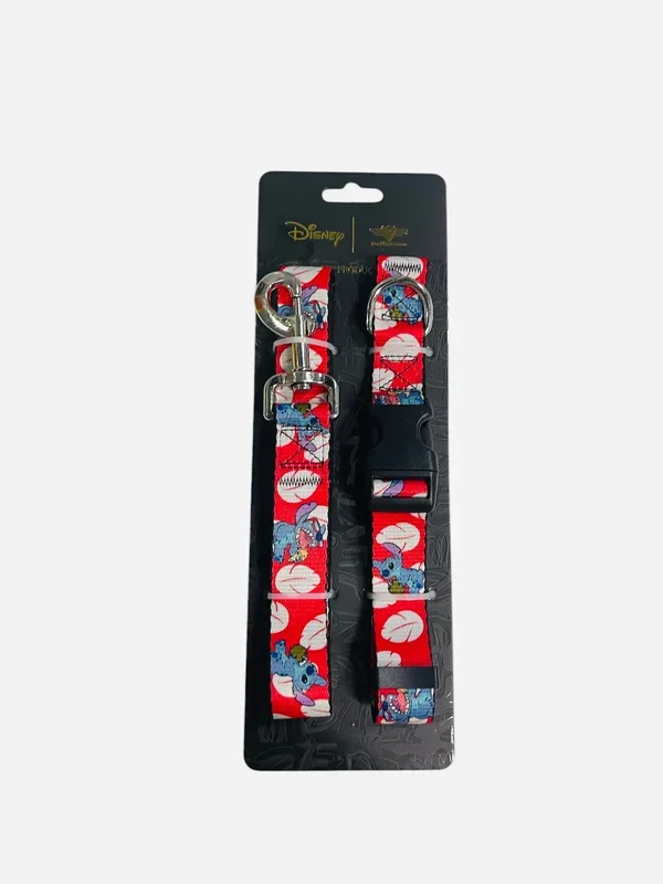 collar and leash disney stitch
